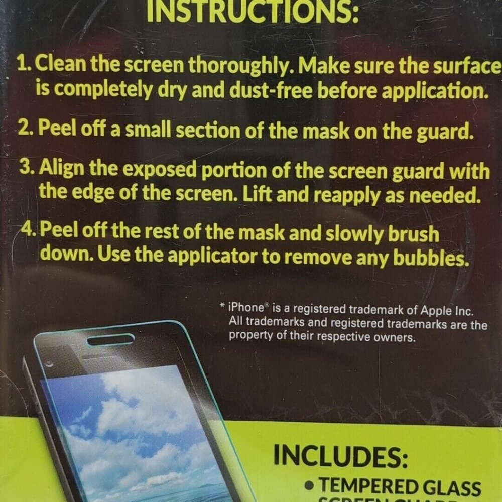 IPHONE 6+ /6s Plus/ 7 Plus / 8 plus Tempered Glass Screen Protector, FREE SHIP - Picture 6 of 7